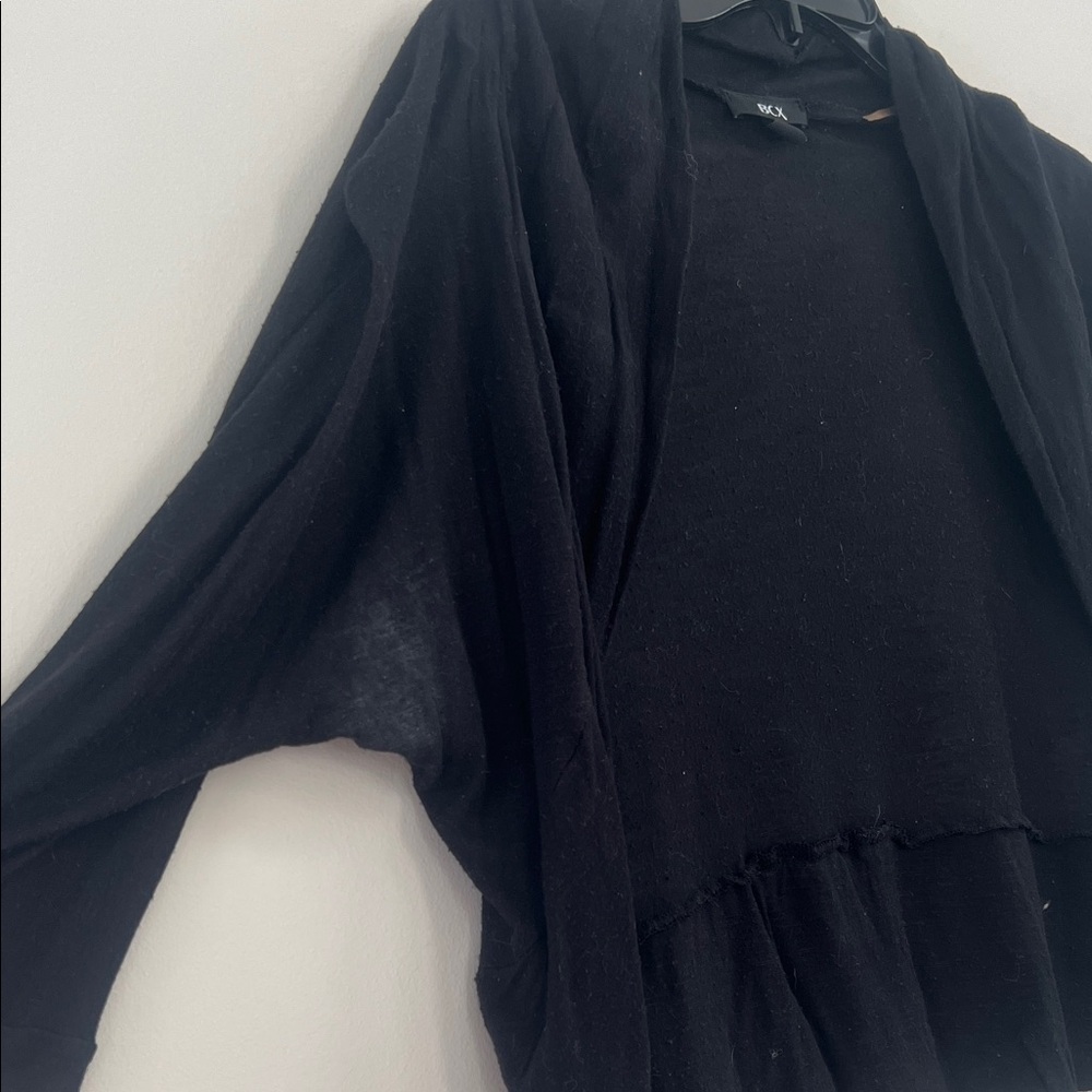 BCX Elegant Black Women's Shrug - Picture 3 of 4